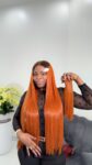 13*3 Full Frontal Silky Straight 30 Bone Straight Human Hair